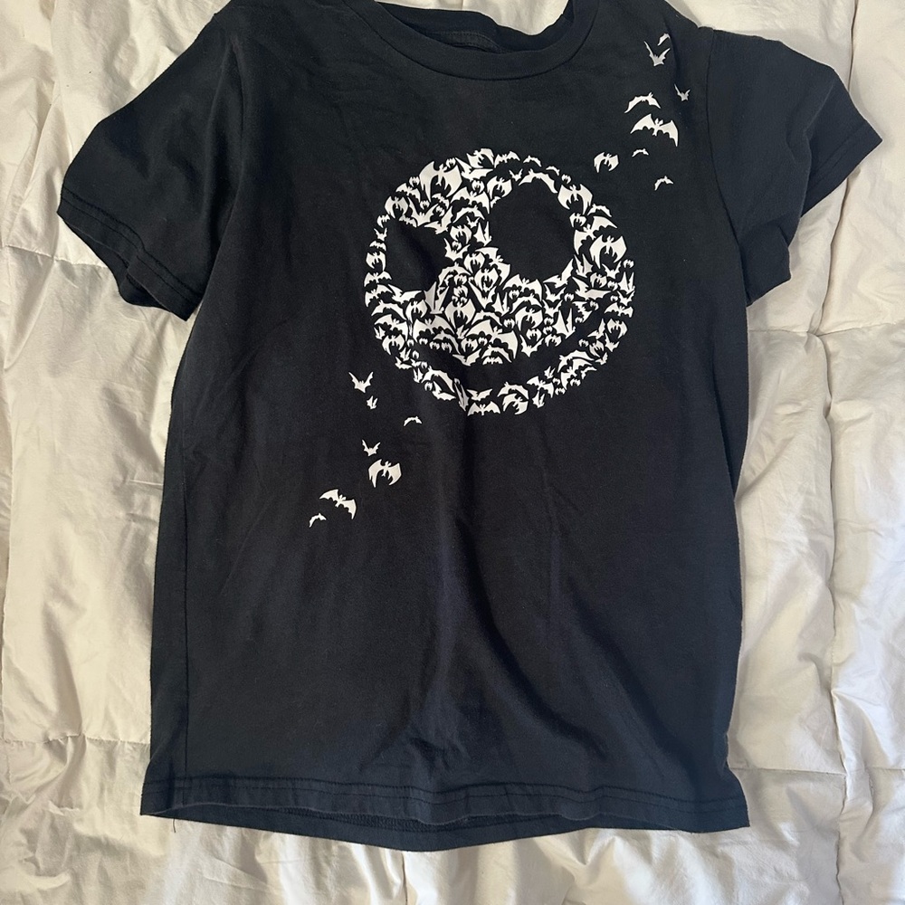 Disney Black and White Graphic Kids T-Shirt